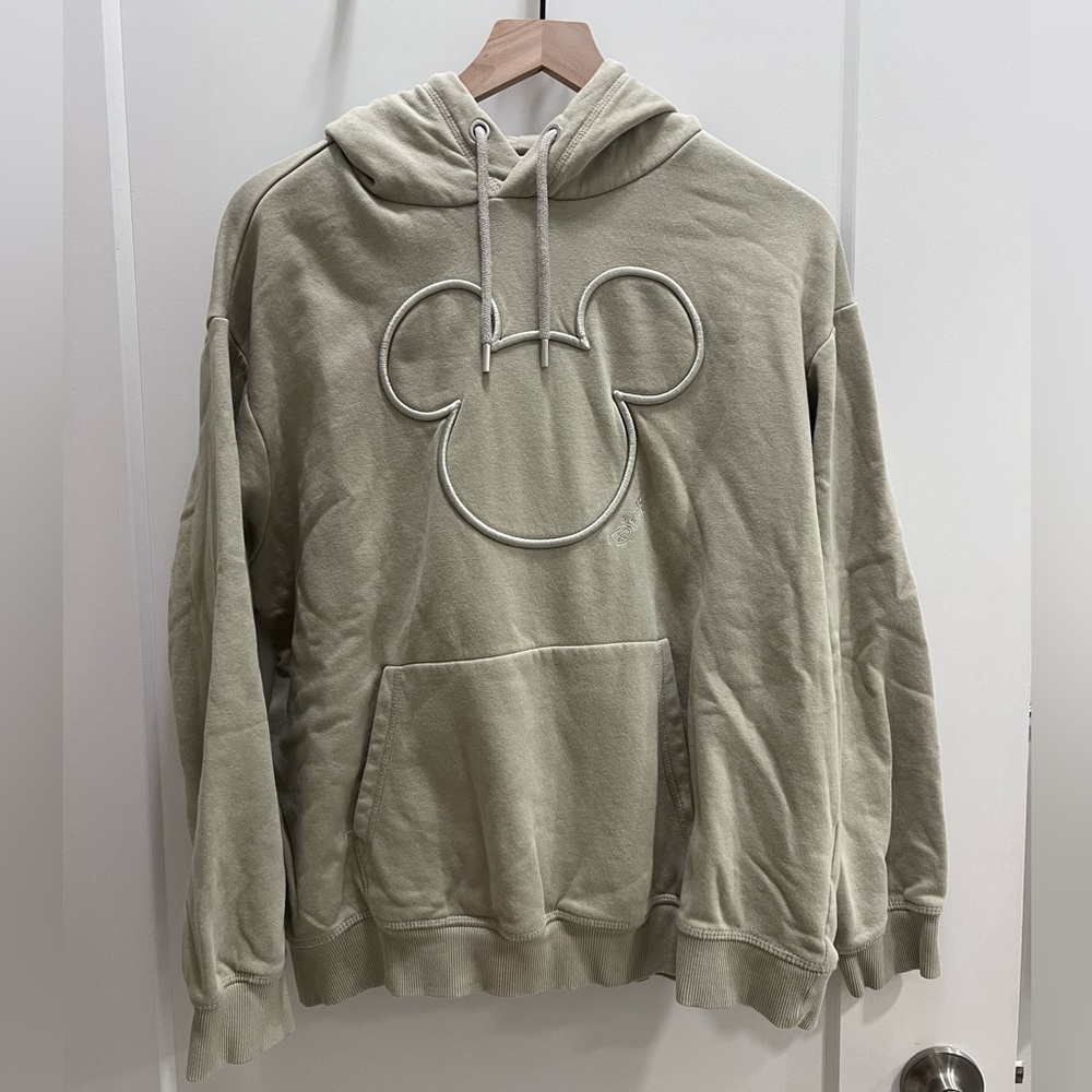 H&M x Disney Mickey Embroidered Hoodie Sweatshirt